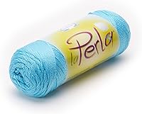 Vista 26 de LA Perla de Omega - Hilo Perle 100% algodón mercerizado ideal para ganchillo fino - Color: 01 - Blanco 601