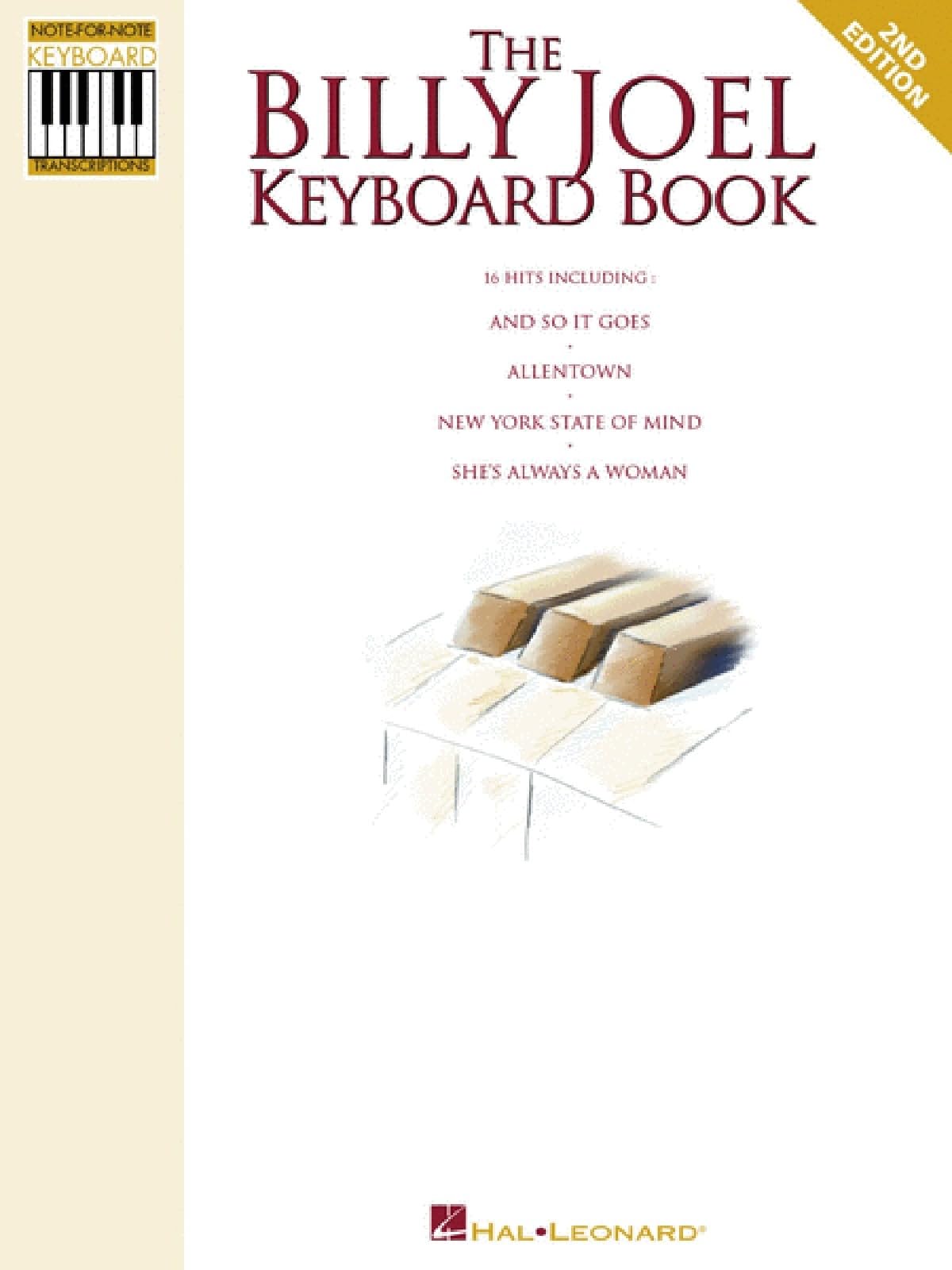 The Billy Joel Keyboard Book.: Note-For-Note Keyboard Transcriptions