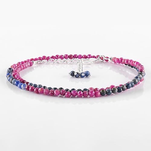 Miniatura 25 de Natural Grey Moonstone Gemstone Micro Round Beads Dainty Choker Necklace Jewelry for Women Healing Chakra Crystals June Birthstone Gift for Her