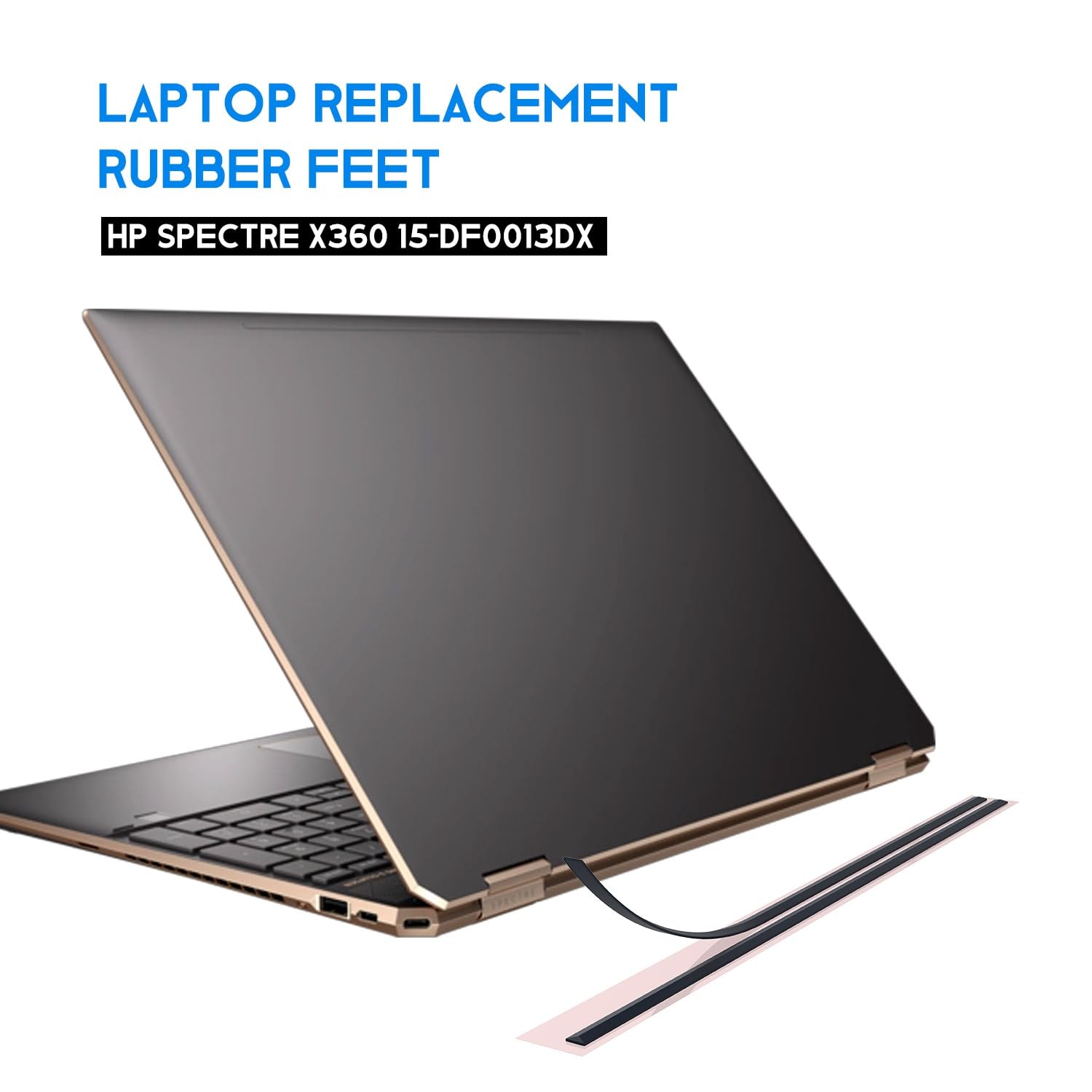 Amazon.co.jp: 交換用ラバーフットストリップ HP Spectre X360 15-DF