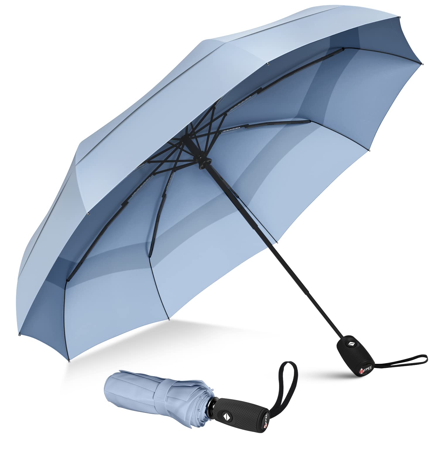 Sponsored Ad - Repel Umbrella Windproof Travel Umbrella - Wind Resistant, Small - Compact, Light, Automatic, Strong Steel ...