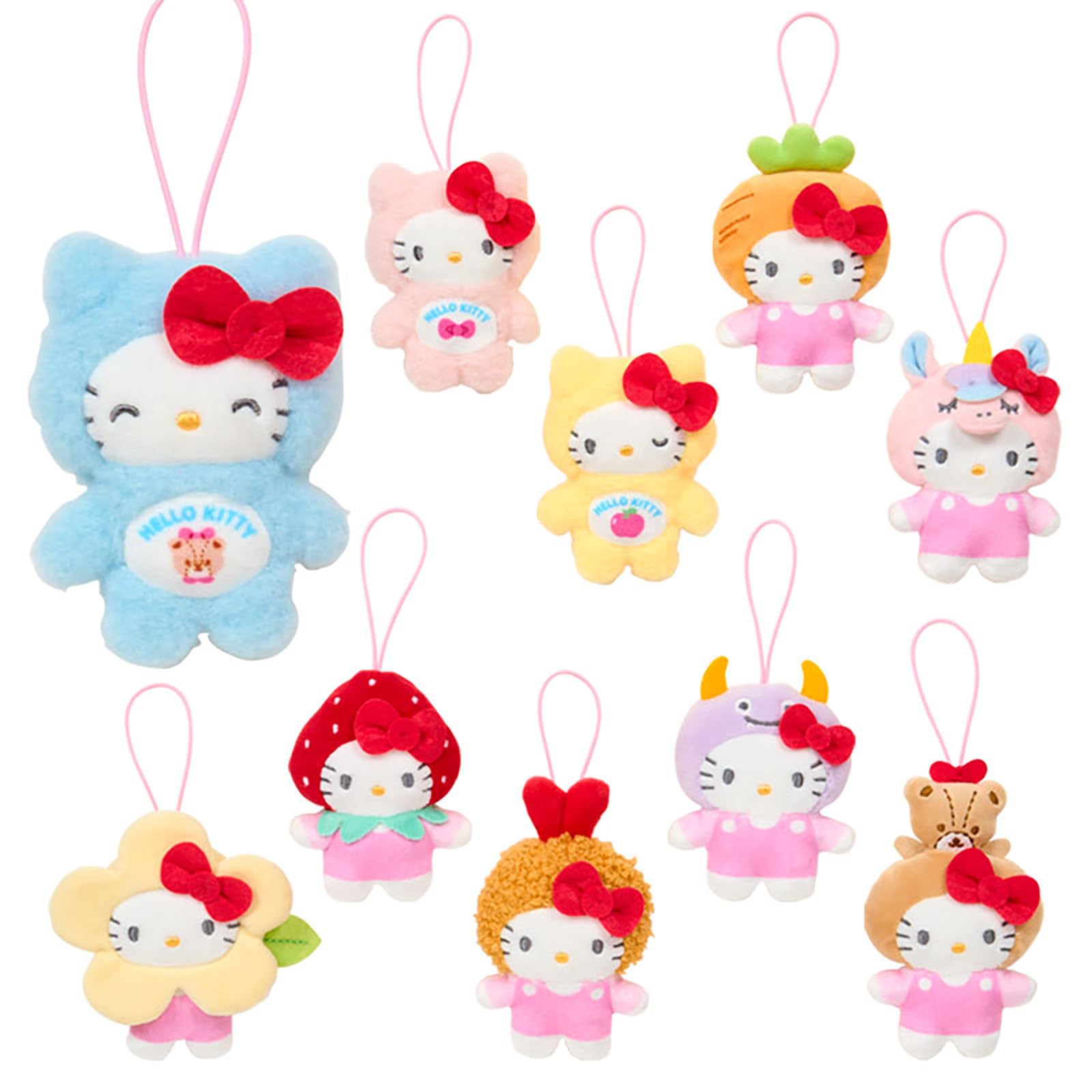 新品　サンリオキャラクターズ　わたしのデコバッグ　シークレットマスコット　コンプ Amazon.co.jp: サンリオ(SANRIO) シークレットマスコット