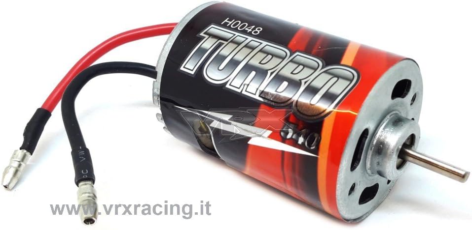 Electric brush motor RC-540 Turbo Speed (brushed-self-ventilated) for On road and Off road models VRX 1/10 Cod.H0048 pz.1