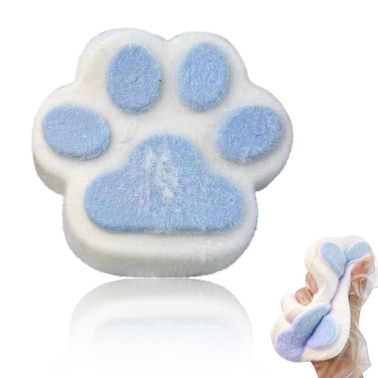 Juguete Anti-estrés Pata De Gato Squishy – Silicona Suave De 7x6 Cm, Relajante Y Portátil Para Niños Y Adultos