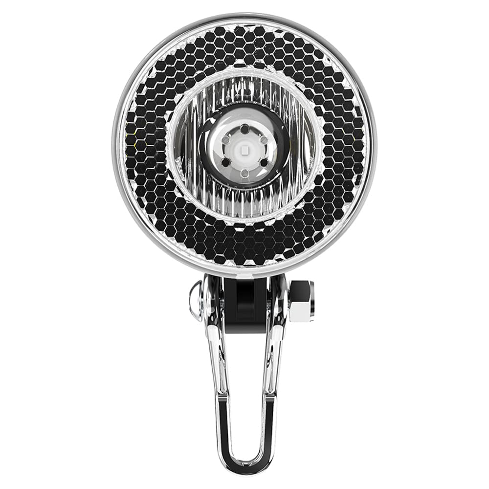 TIORU Phare LED Vélo Électrique Lumière Imperméable À l'eau IPX5 Anti-Glare Hub Dynamo E Bike Et E Scooter Light