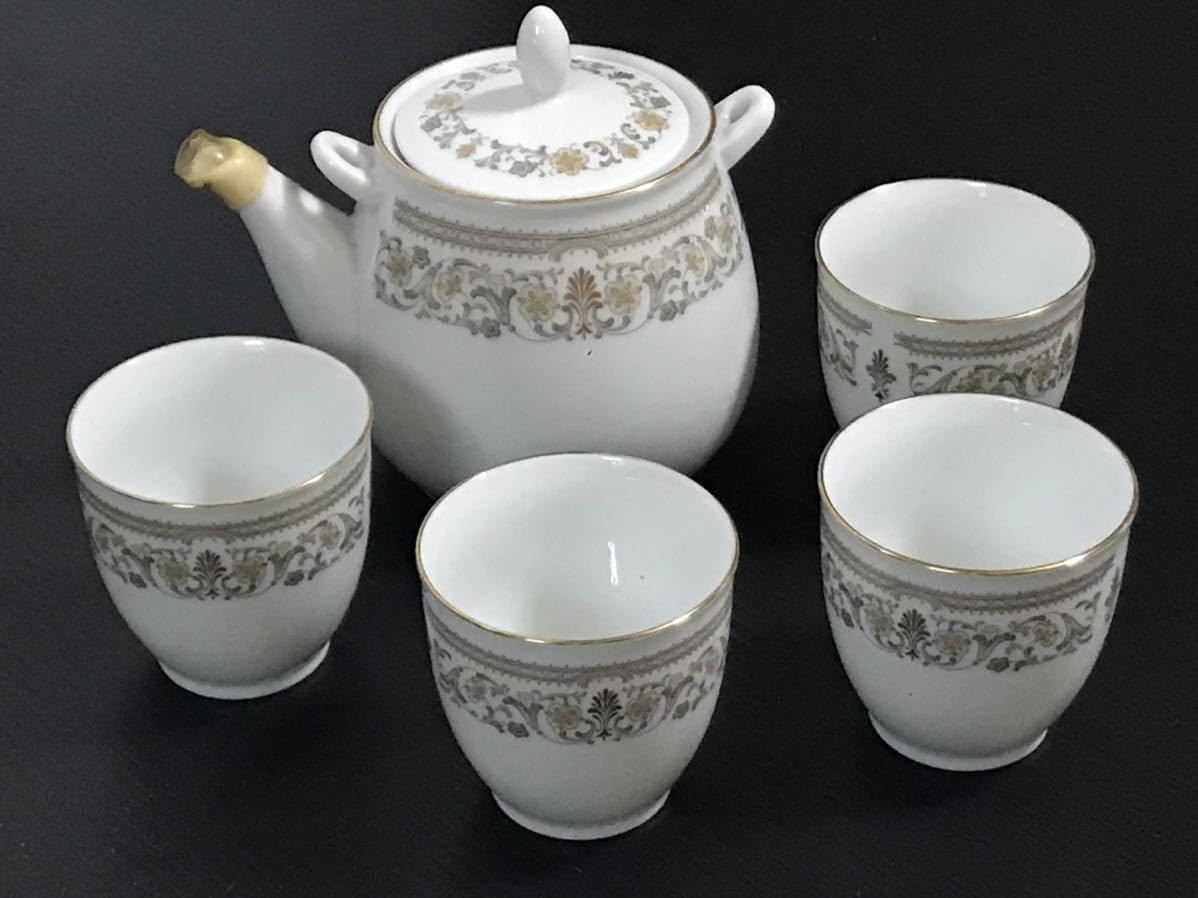 Amazon.co.jp: ノリタケ Noritake GOLOGRAC 急須 湯呑み 食器 セット