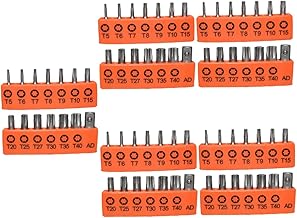 Angoily 5 Conjuntos De Bits Conjunto De Segurança Torque Bit Chave De À Prova De Violação Bits Fornecimento De Reparo Do Jardim Estrela Bits Estrela Chave De T20 Bit T25 Bits
