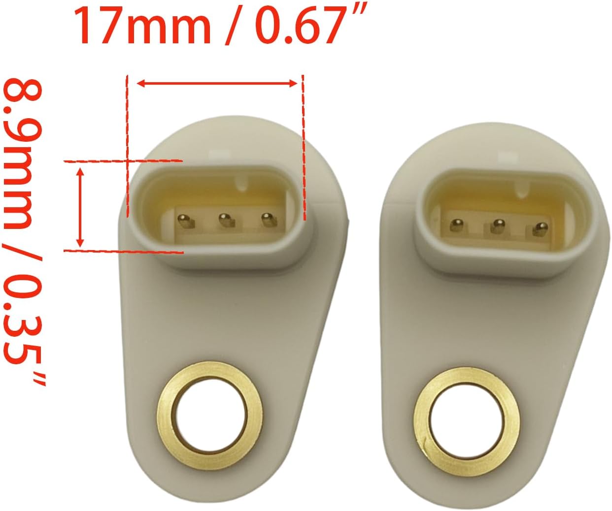 Camshaft Position Sensor 55566932 Compatible with 2011-2015 Cruze 2016-2016 Cruze Limited 2012-2020 Sonic 2013-2021 Trax 2011-2015 Volt 2014-2016 ELR 2013-2021 Encore