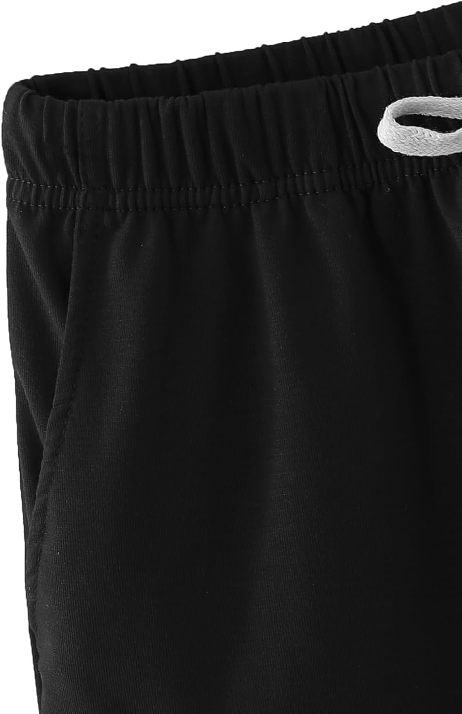 YIJIU Womens Pajamas Sets 2 Piece Soft Short Sleeve Round Neck Tops and Shorts Sleepwear Lounge Set with Pockets - Image 5