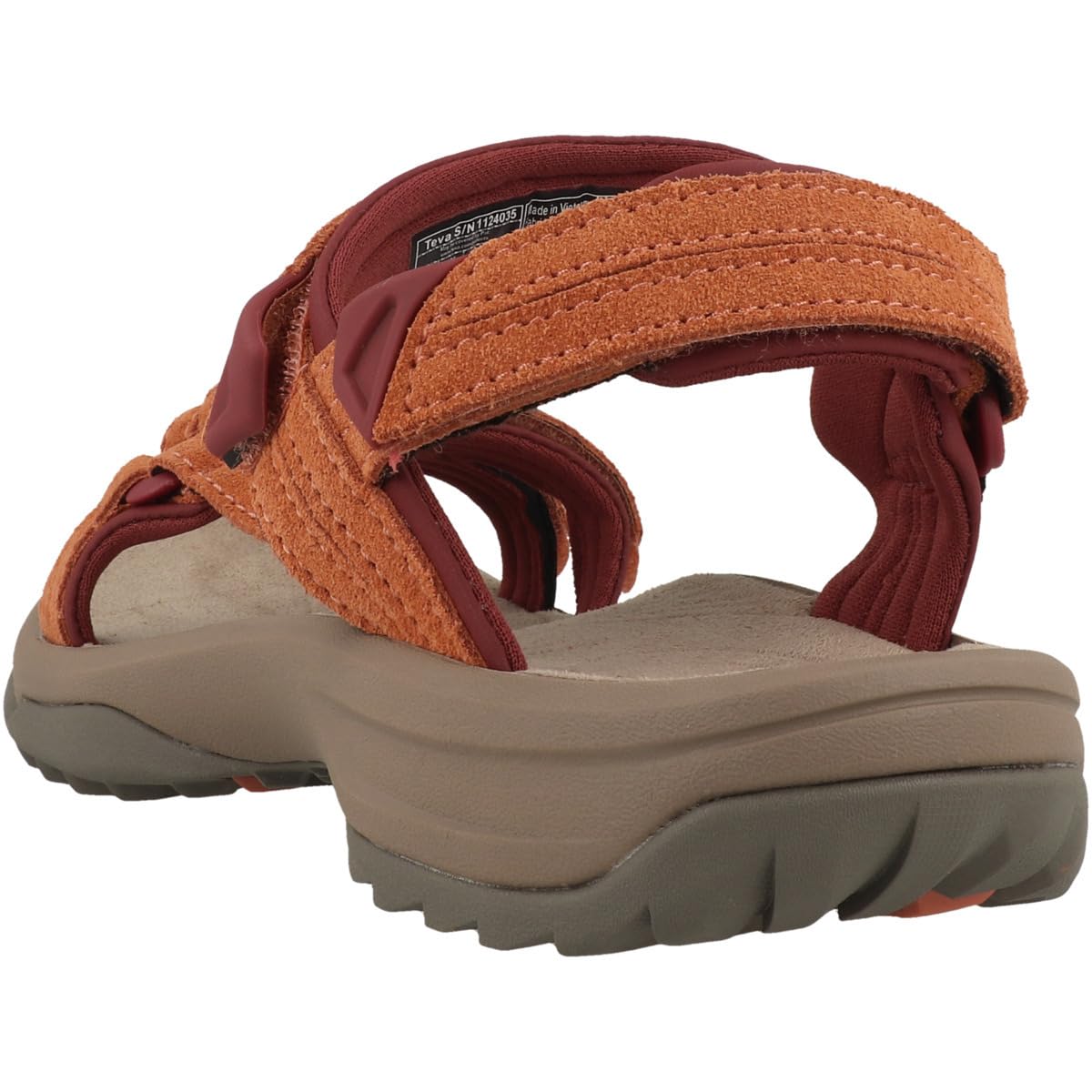Teva Damskie W Terra FI Lite zamszowe sandały sportowe, Langostyna, 38 EU