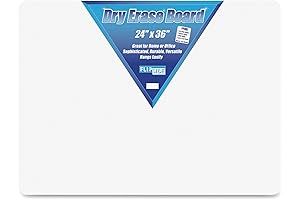 Ultra-Durable Dry Erase Board 24 x 36: Your Writing Canvas for Limitless Ideas
