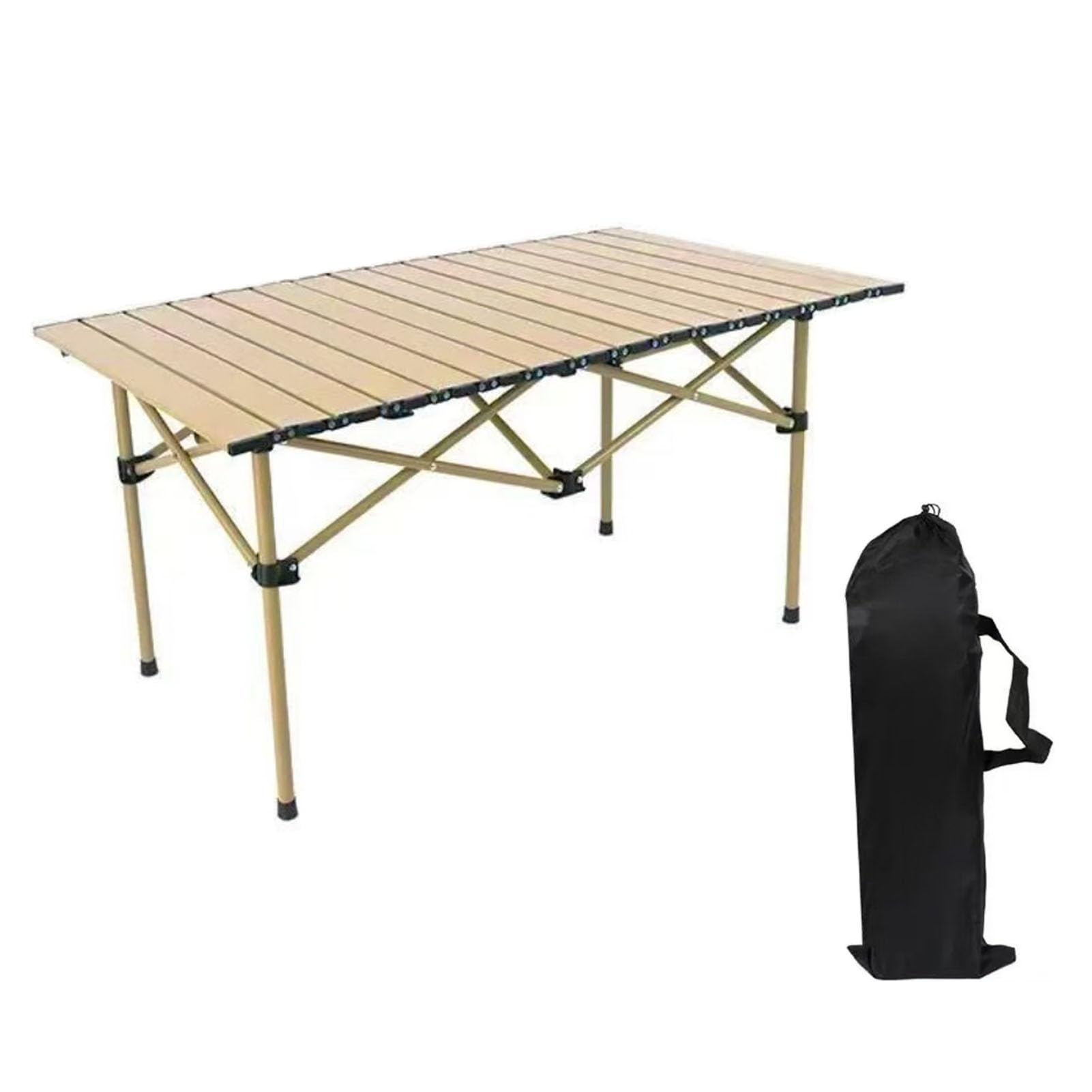 Table de camping pliante 95 cm portable légère pour pique-nique