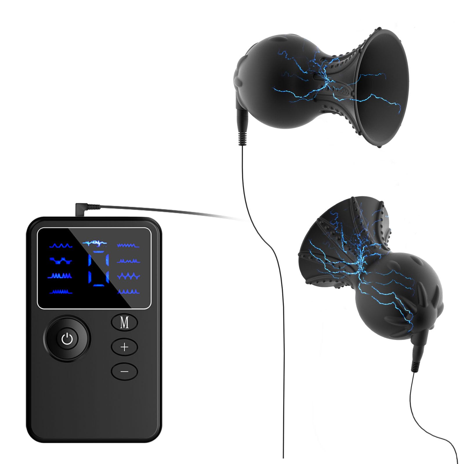 SM Electroshock Succhia Capezzoli Per Donne Uomini Silicone Morsetto Capezzolo Elettrico Masturbazione Stimolazione Giocattoli Del Sesso Per Le Coppie