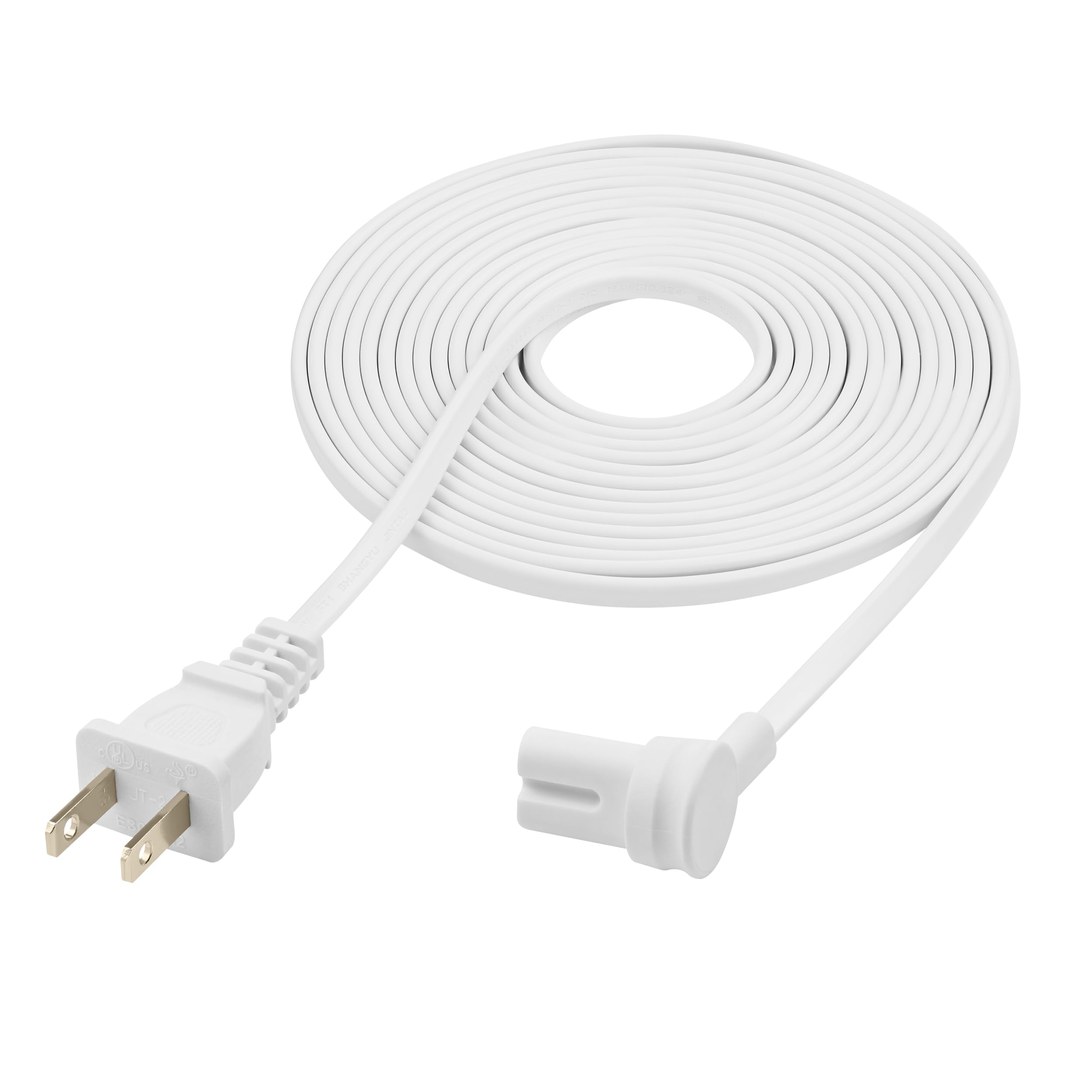 Vebner 25-Foot Power Cord Compatible with Sonos Era 100 and Era 300 Speakers (25-Foot, White)