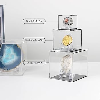 Amazon｜Kcgani アクリルコイン トロフィー メダル ディスプレイ