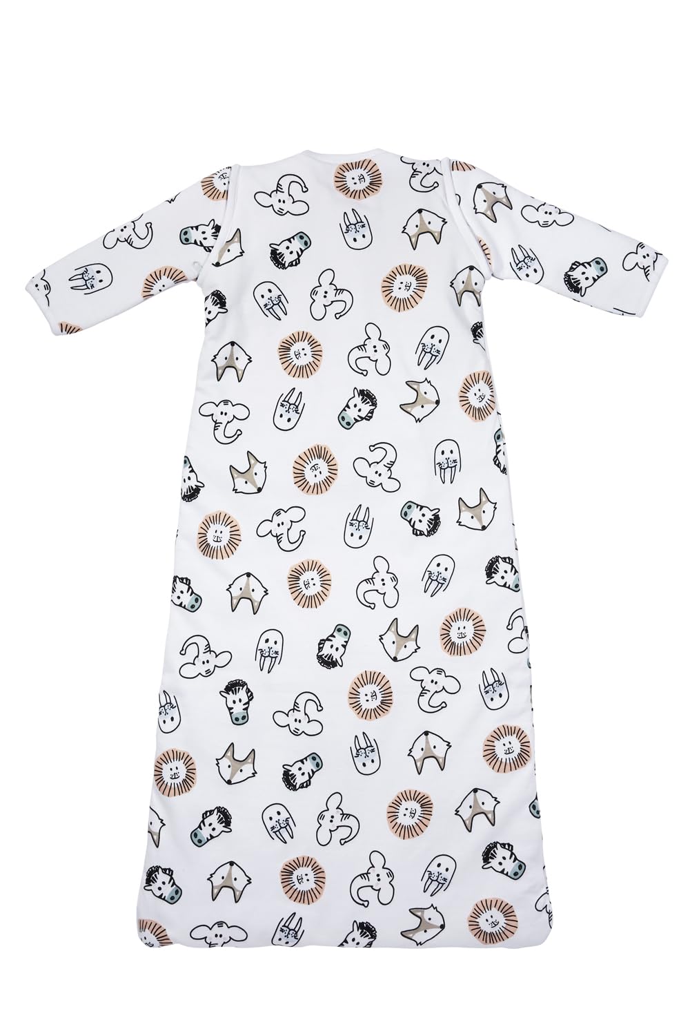 Yoga Sprout Soft Jersey Safe Sleep Wearable Sleeping Bag 2 Pack, Fresh Floral and Ornate Clover, 18-24 Months