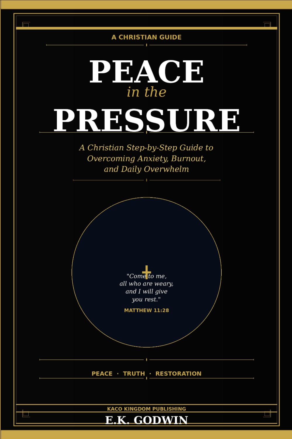 Peace in the Pressure: A Christian Step-by-Step Guide to Overcoming Anxiety, Burnout, and Daily Overwhelm