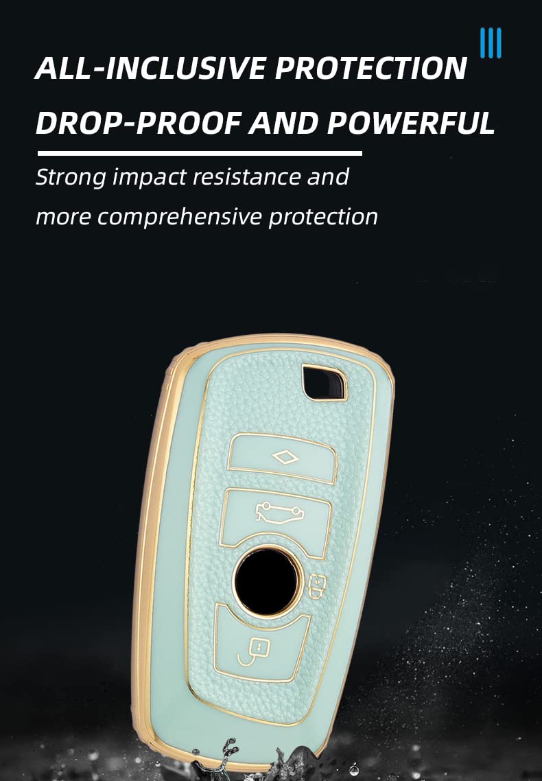 Ontto Cover Per Chiave Auto In TPU Adatta Per BMW F30 F31 F32 F34 F20 F21 F07 F10 Serie H 662554