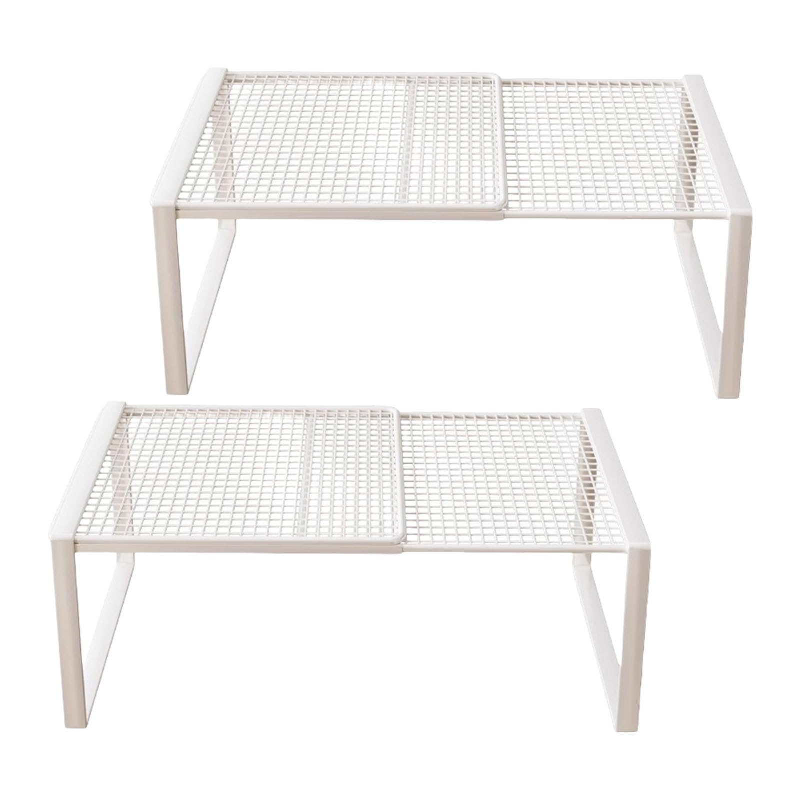 Luofeng C Adjustable Loset Shelf Organizers Practical Metal Storage Rack For Home Wardrobes Space Saving Solution