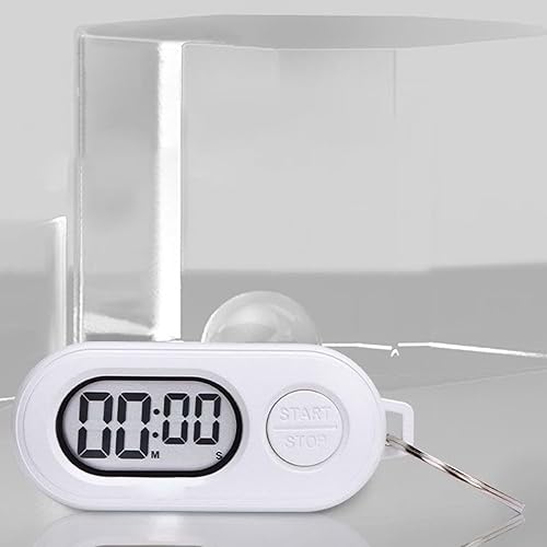 Miniatura 6 de Digital Countdown Timer - Portable Time Counter for Travel and Exercise with Keychain Attachment  Lightweight ABS with Clear LCD Screen, Quick Start