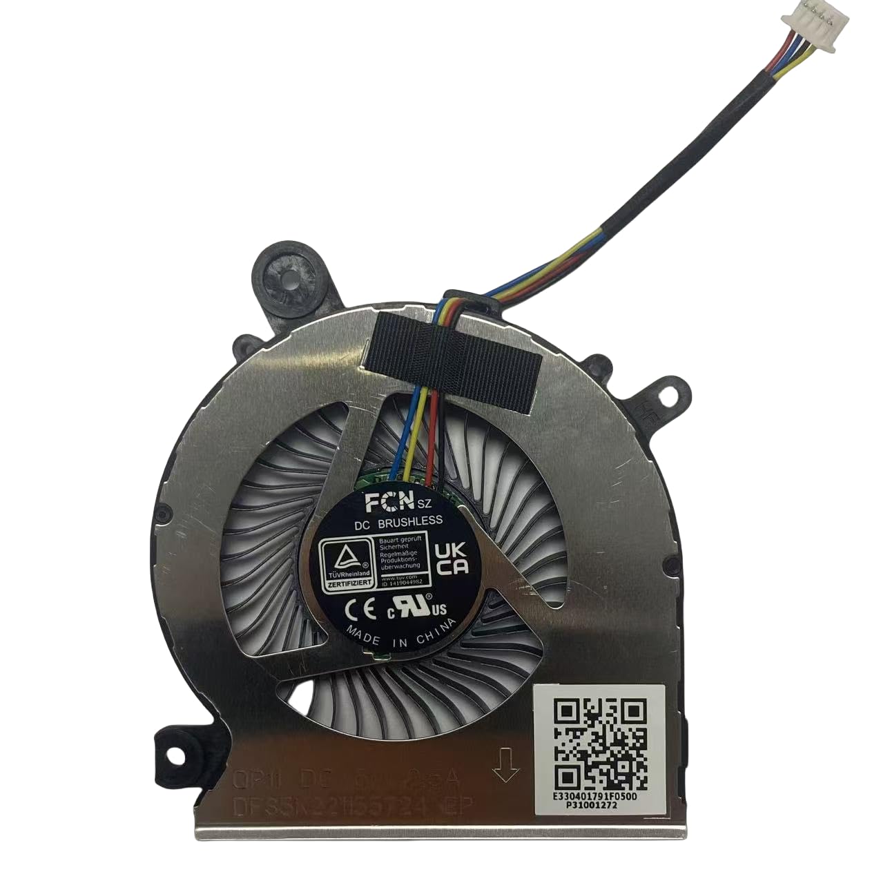 Ventola di raffreddamento CPU + GPU per MSI Katana GF76 Pulse GL76 MS-17L1 GF66 11UC Pulse GL66 11UEK MS-1581 Series PABD08008SH-N459 PAAD06015SL-N460