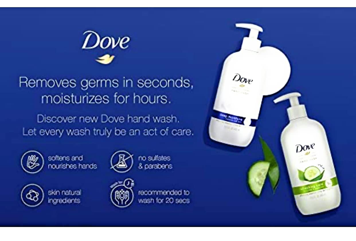 Dove Deep Cleansing Hand Wash 4-Pack : Beauty & Personal Care