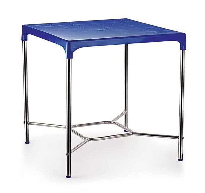 Cello Croma Deluxe Dining Table (Fluorescent Blue)