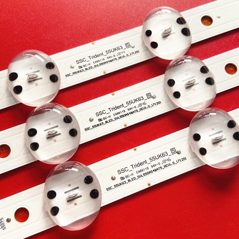 Bande de rétroéclairage LED for 55UM7000PLC 55UM7050PLC 55UM7100PLB 55UK6200PLA 55UK6300MLB 55UK6470PLC 55UN7103LB