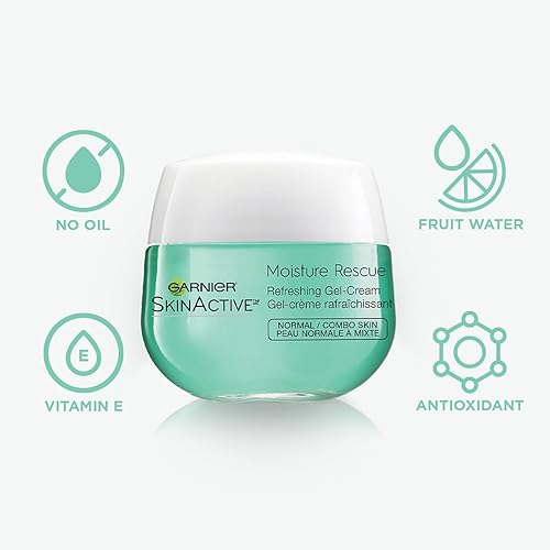 Miniatura 2 de Garnier SkinActive Moisture Rescue - Hidratante facial combo normal 17 onzas paquete de 2