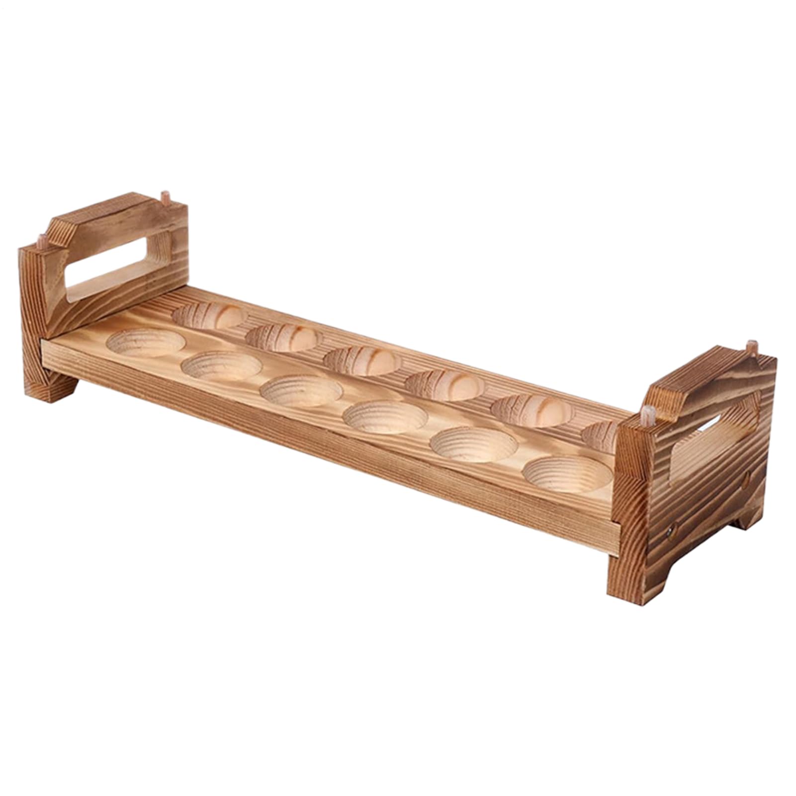 Organisateur d'œufs en bois pour sublimer votre table de cuisine et fête