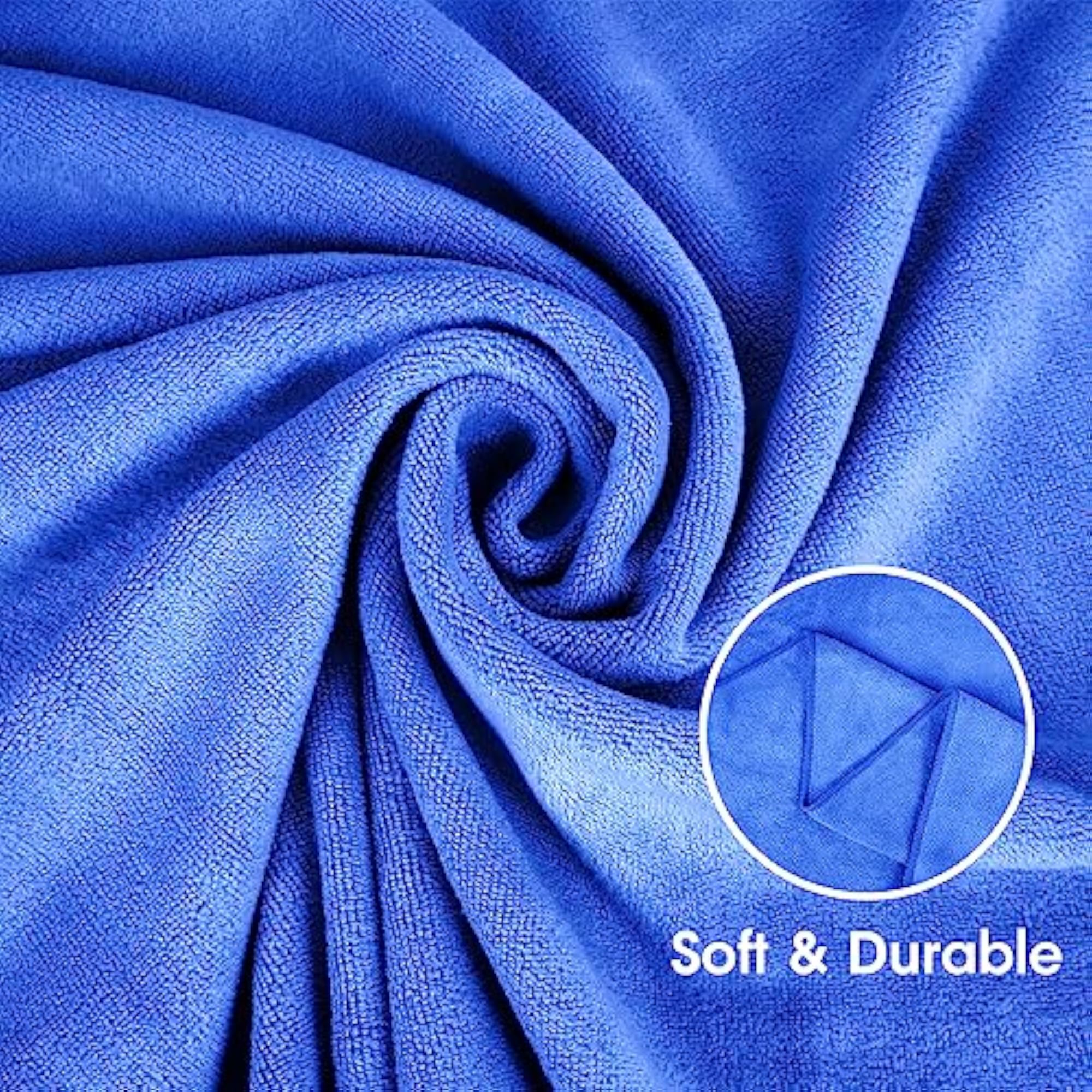 Microfiber Bath Towels, Ultra Absorbent