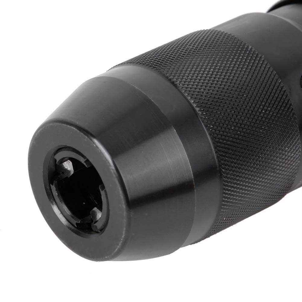 Mandrino Autoserrante JT6 con Adattatore MT3-JT6, 1-16mm, per Trapano e Fresatrice, Bloccaggio Automatico