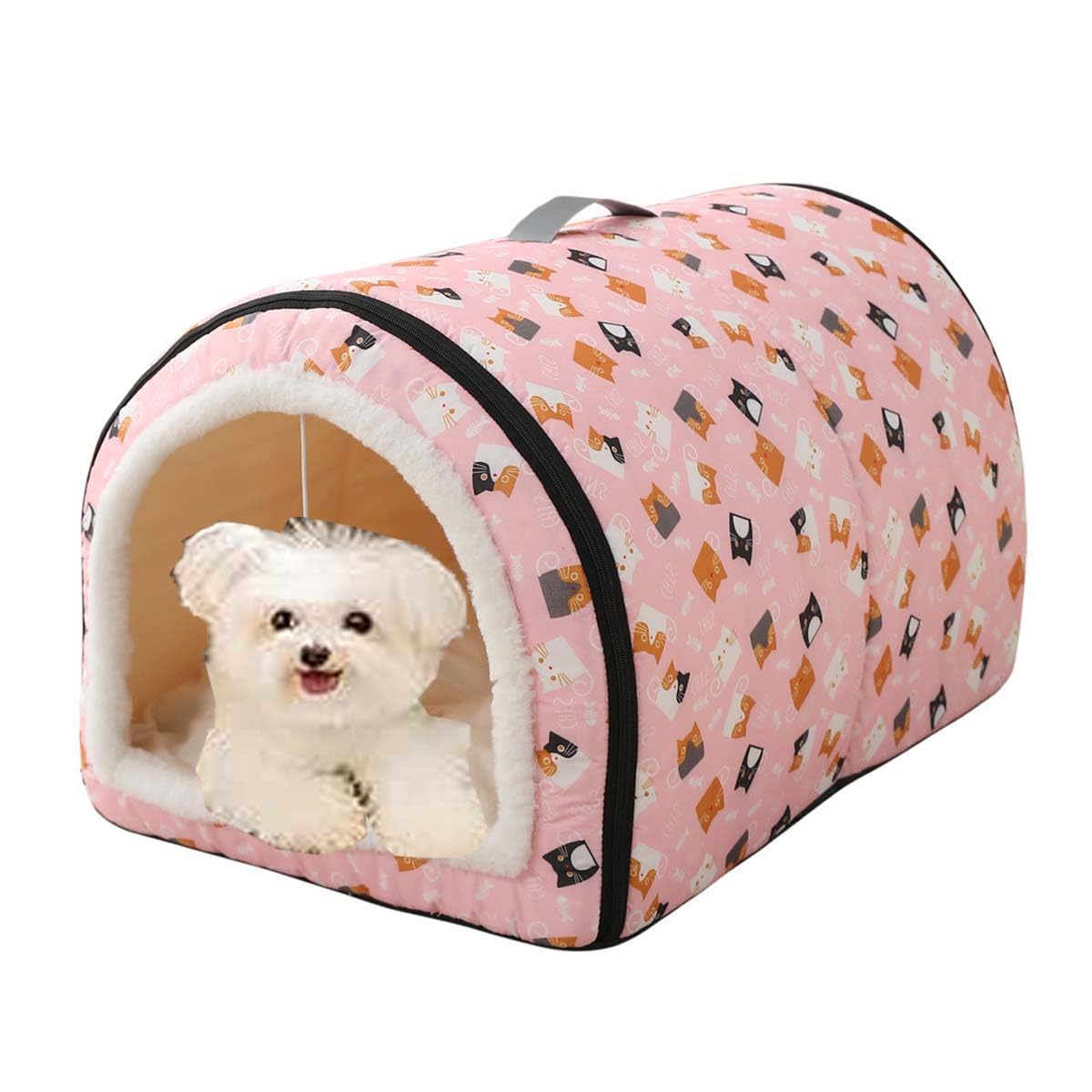 Maison pour animal domestique pliable pour le salon ou en voyage