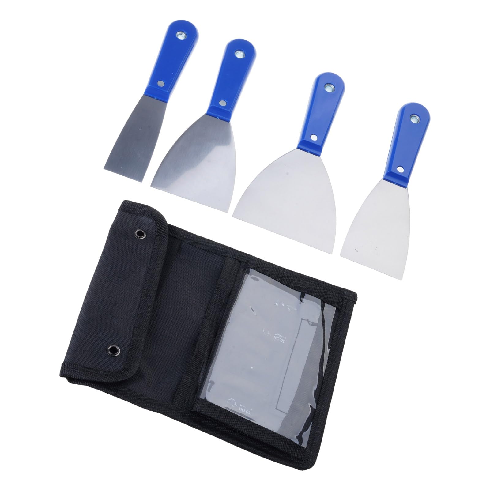 Pffiocix Set Of 4 4/7 Pcs Putty Scraper Safe Flexible Paint Scraper Tool Coating Wallpaper Decal Sparkling Plaster Application