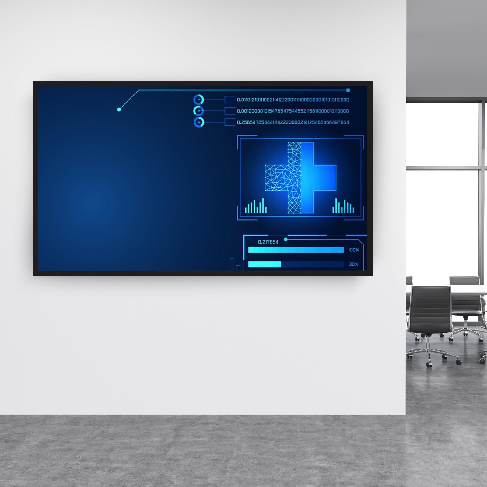 Schermo di proiezione schermo Proiezione Schermo Videoproiettore schermi di Proiezione TV e Home Cinema 130 Pollici Pieghevole 16:9 Schermo Di Proiezione 4K HD,Adatto per la Casa,Cinema,Ufficio