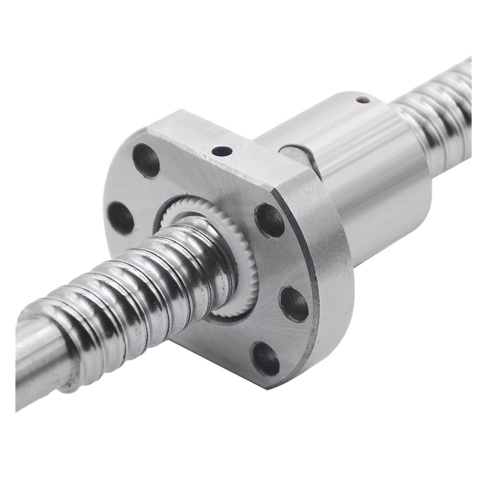 Tuerca de husillo de bolas de metal Husillo de bolas SFU1605 de 200 mm a 850 mm, con brida C7 1605, tuerca de bola simple BK/BF12 RM1605, mecanizado en CNC(450mm)