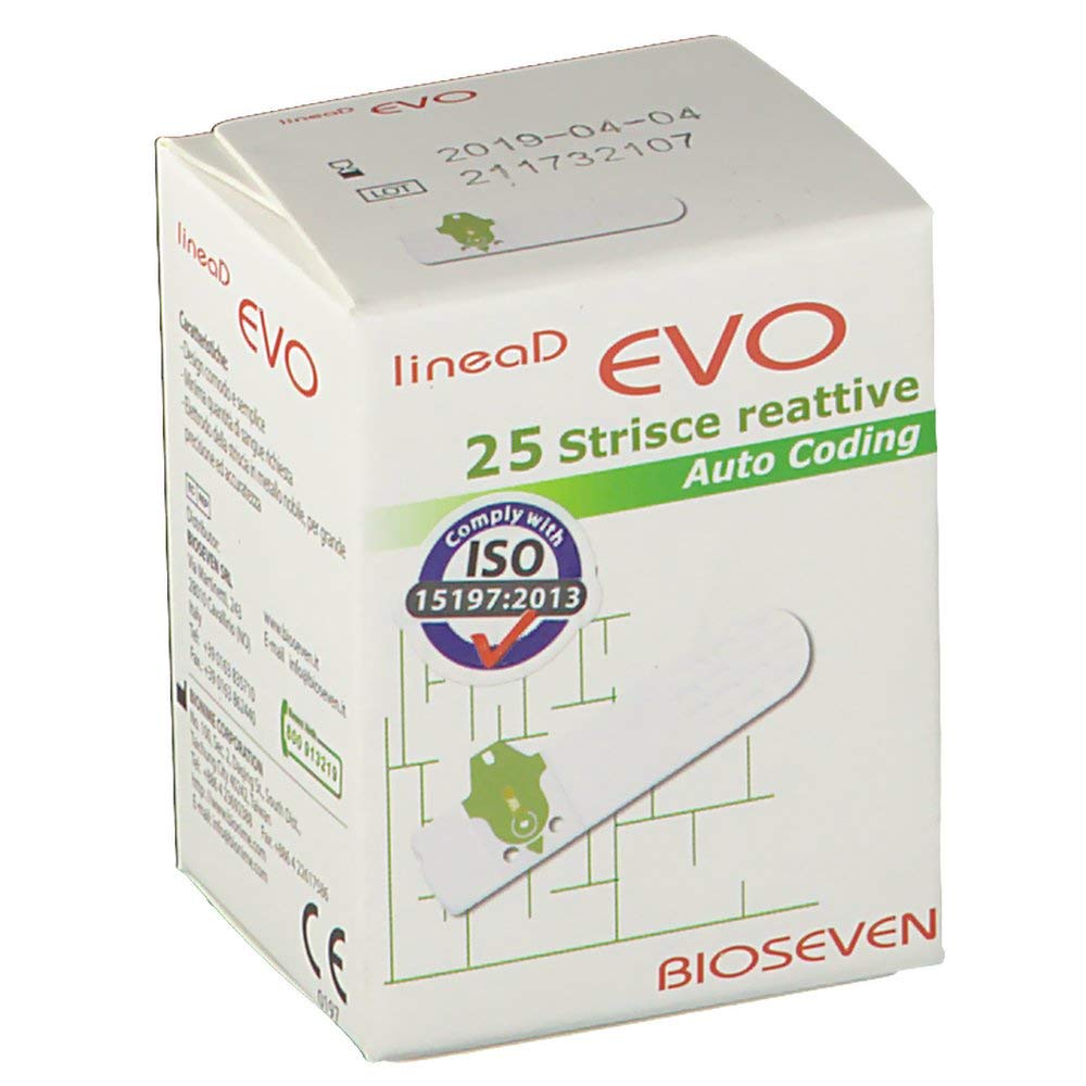 Strisce Reattive Per La Misurazione Della Glicemia Per Diabetici Linea D Evo Compatibili Con L' Apparecchio Linea D Evo 50 Pezzi
