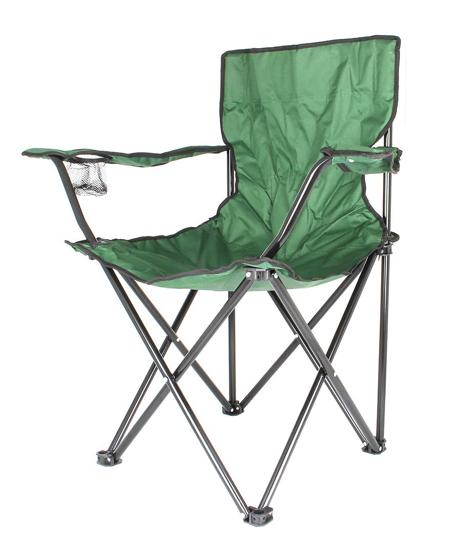 In-House 3659 Foldable Beach And Garden Chair, Green, BCI-3705, Green, H13 x W82.2 x D13 cm