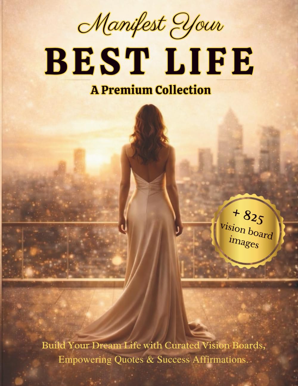 Manifest Your BEST LIFE A Premium Collection: Build Your Dream Life with Curated Vision Boards, Empowering Quotes & Success Affirmations.