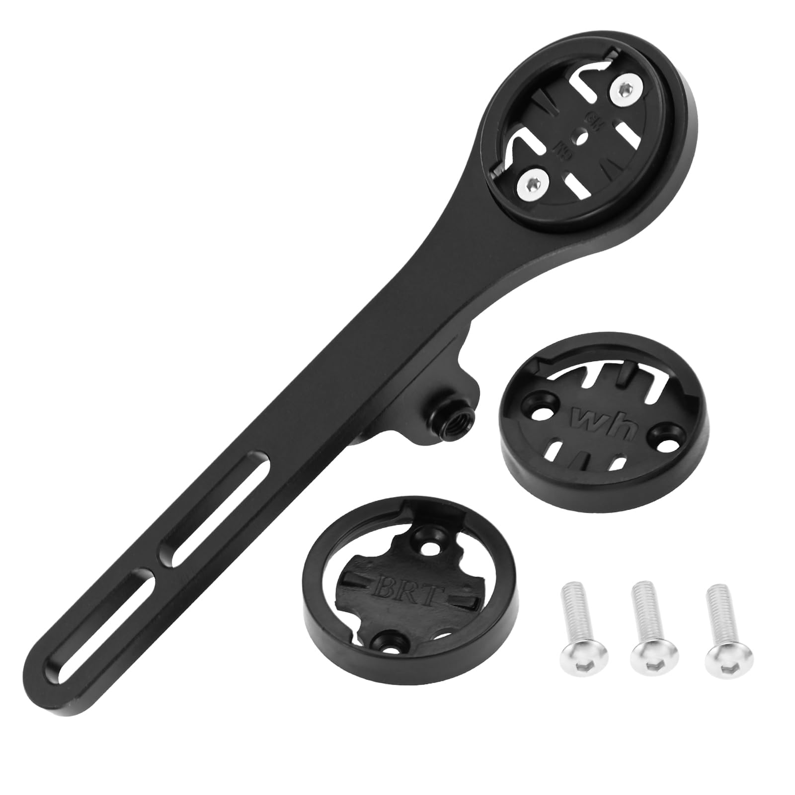 HZ-MONSTAR Out Front Bike Mount Compatible with Garmin Edge Wahoo Elemnt Bryton Rider Stages Dash, Out Front Bike Computer-Mount for Integrated