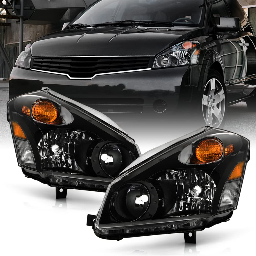 Amazon.com: ACANII - For Replacement Headlamps Black 2004-2009