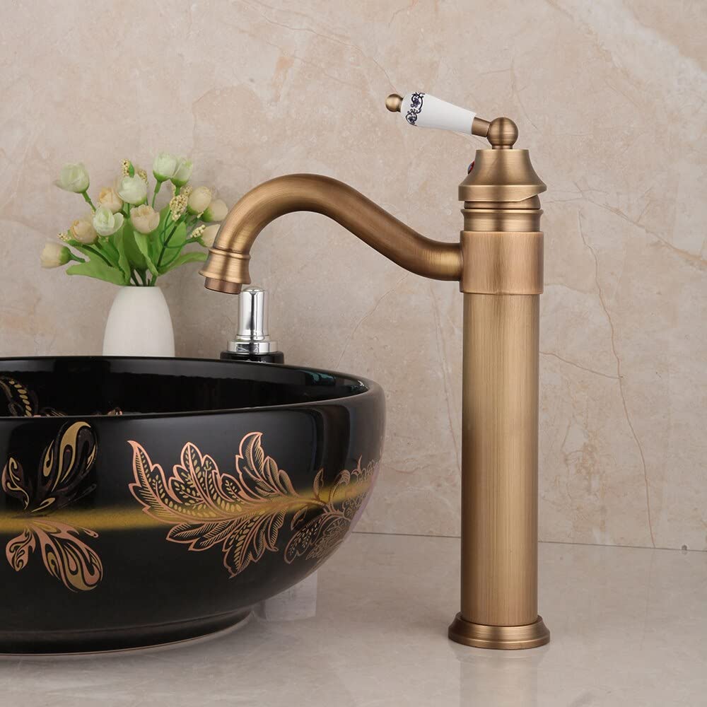 Grifo de lavabo monomando negro mezclador agua fría y caliente grifos de baño para encimera