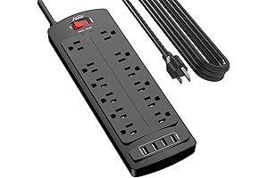 axtra 12 outlet power strip