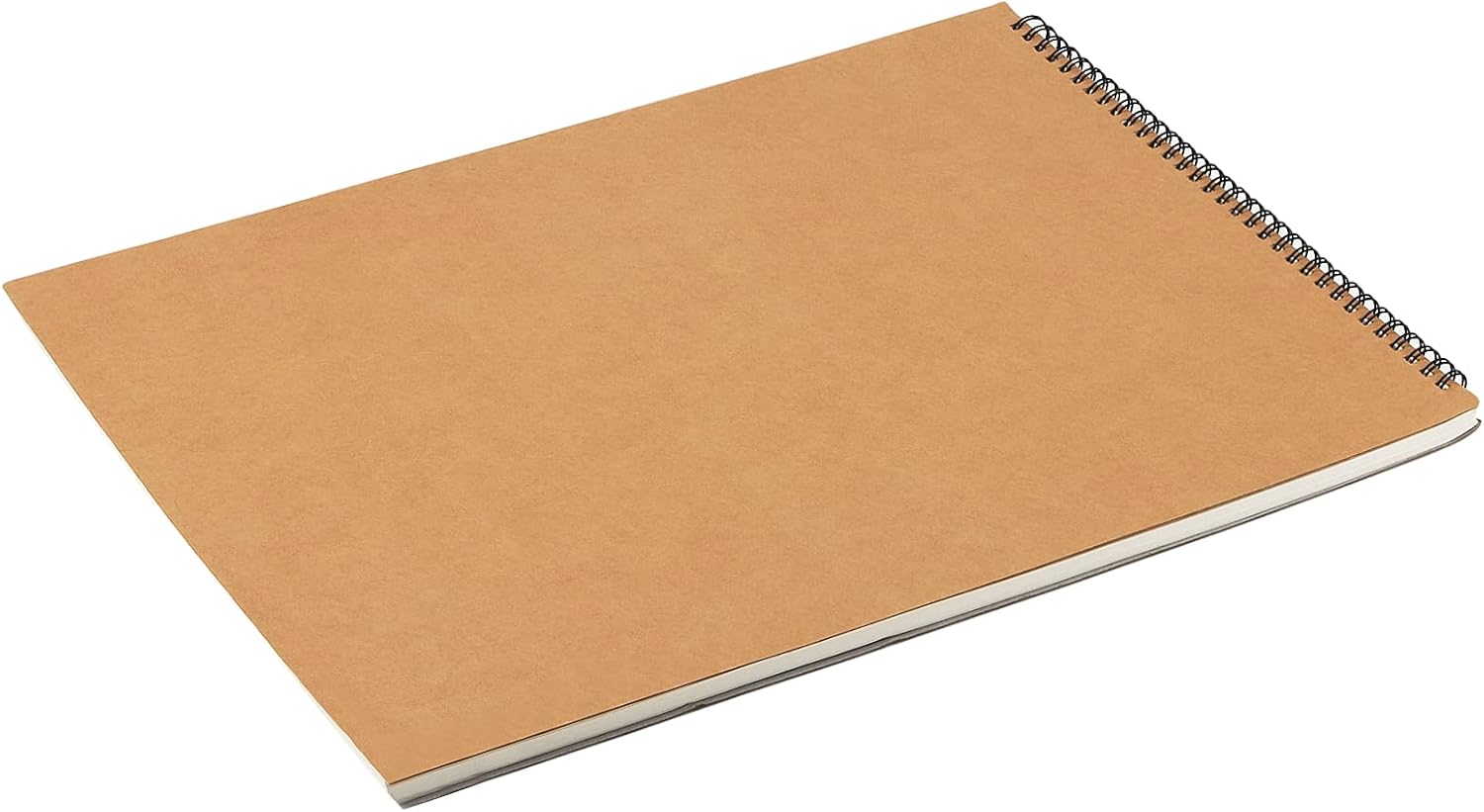 HEIHAK 5 Pack A3 16.5 x 11.6 Inch Sketch Notebooks, 60 Pages 30 Sheets Top Spiral Bound Pocket Sketchbooks, Spiral Notepads Sketch Pads Bulk for Kids Drawing, Sketching, Painting, Writing
