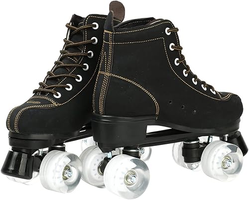 Miniatura 4 de Patines de ruedas para mujeres y hombres, patines de cuatro ruedas, patines brillantes para niñas y niños con bolsa de zapatos
