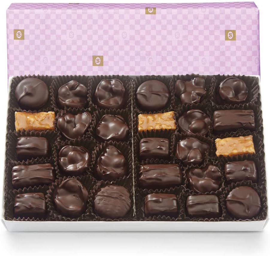 See's Candies Dark Chocolate Nuts & Chews (Lavender