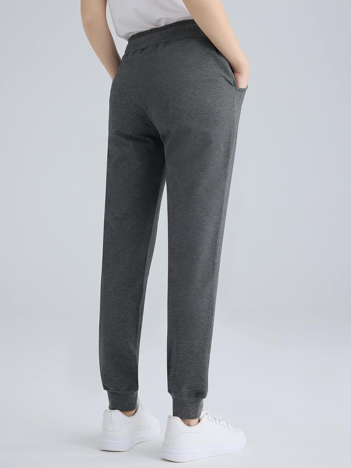 Weintee Women's Cotton Jersey Pocket Joggers - Image 3
