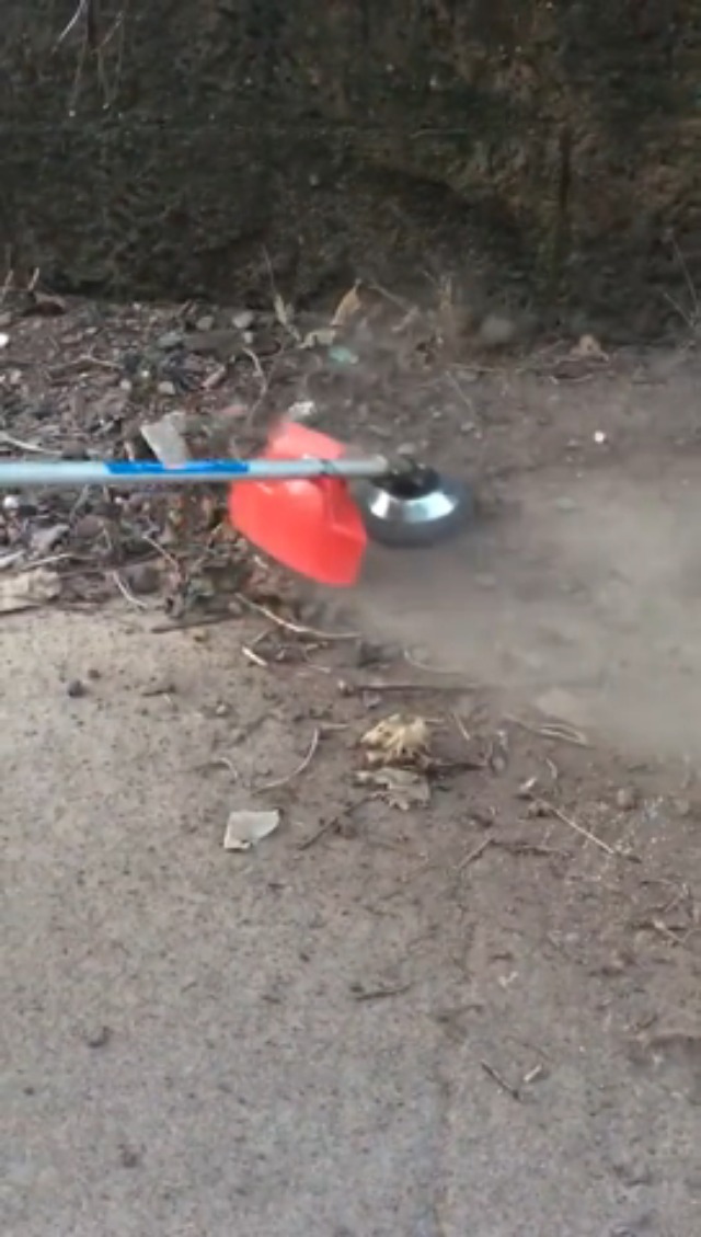 Spazzola Ruota Tagliaerba 8 Pollici Con Filo D'acciaio - Kit - Foto 5