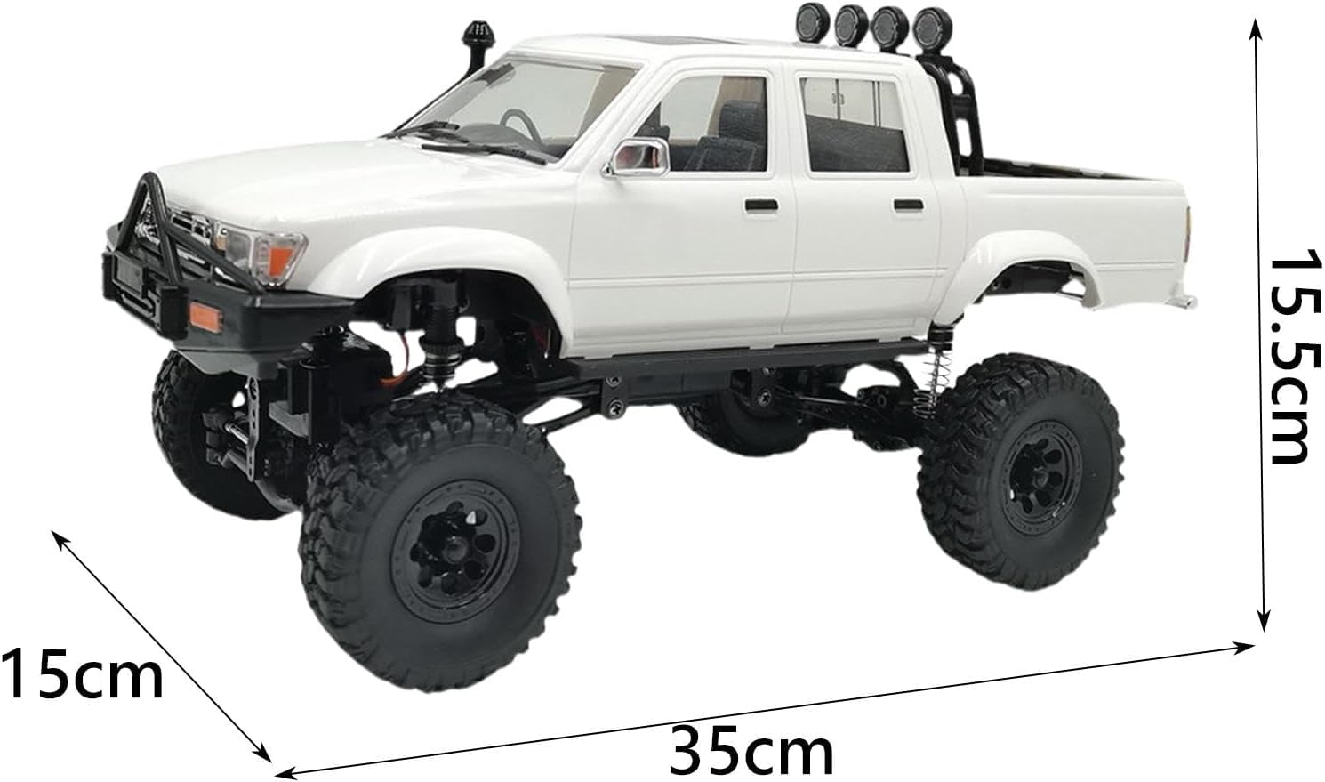 1:16 Skala Rc Moster Truck Szybka I Wściekła Akcja, 1 Power