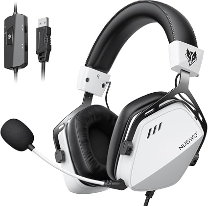 Nouveau Projet de Tir de John Romero a Survivé Despite sa Première Annulation 8 61ZcKPBKNLL. AC SX425 NUBWO HG03 USB-A Gaming Headset with 7.1 Surround and FPS Sound, Wired Headphones with Noise Canceling Mic, Comfortable Design for PC, Laptop - White